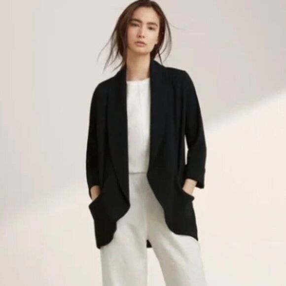 Aritzia Wilfred black Chevalier blazer jacket / 2 - Picture 1 of 6